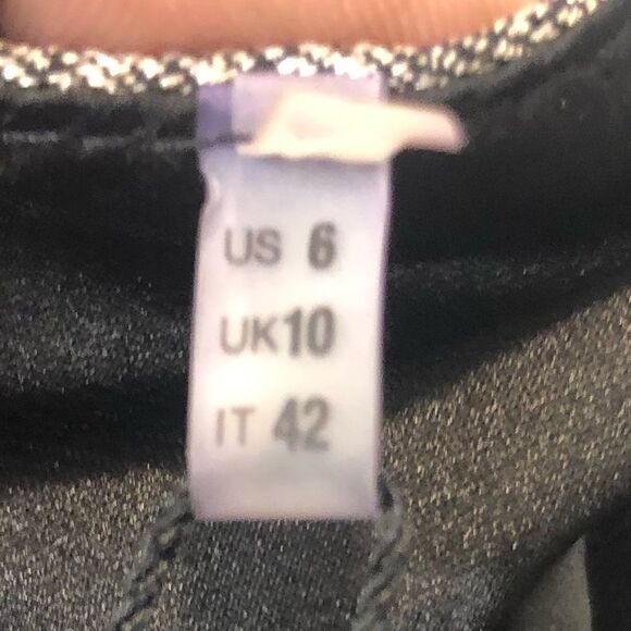 NWT Elie Tahari sleeveless sheath silver midi dress, size 6 - Picture 10 of 14